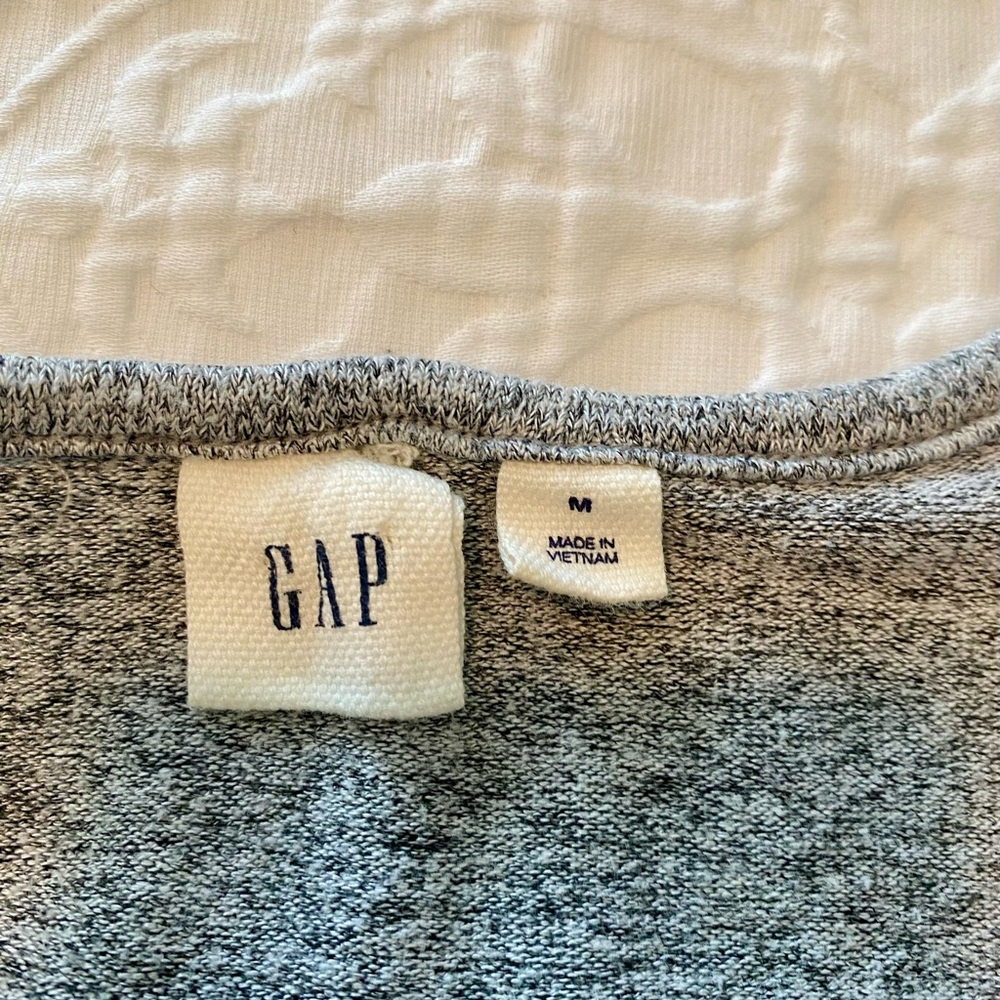 GAP Gray Dress Size M - Picture 3 of 6